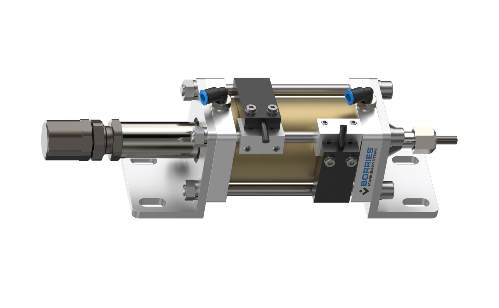 Builtin impact units BORRIES Marking Systems